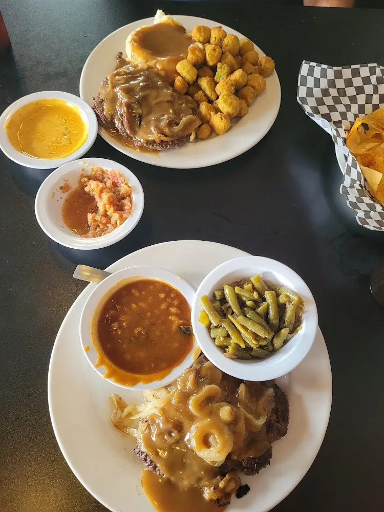 Hamburger Steak Dinner