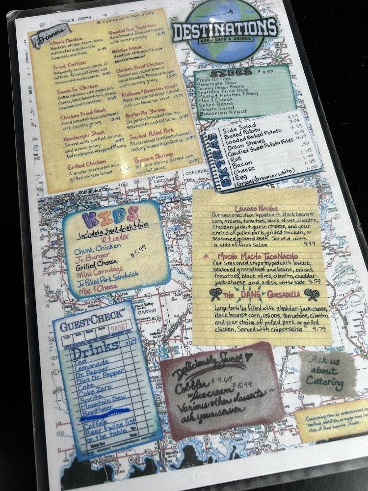 Destinations Menu image 1