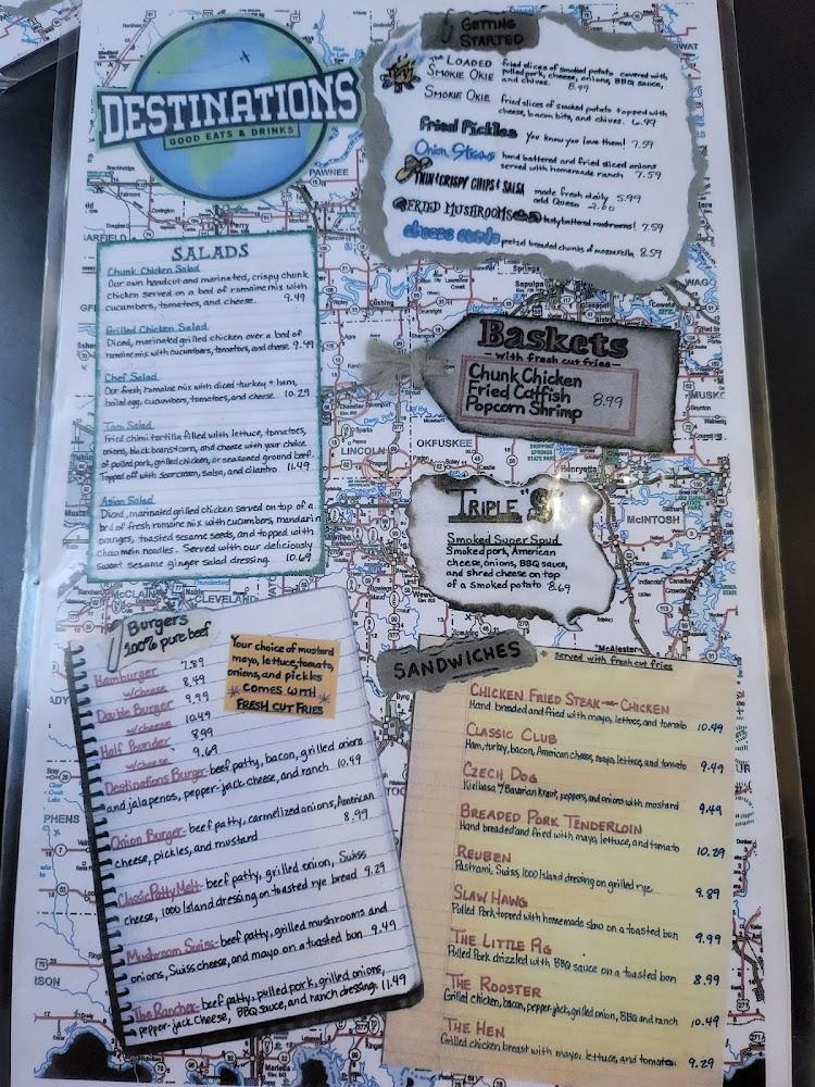 Destinations Menu image 2